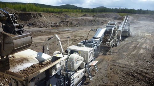 Britador de mandíbulas - Lokotrack® LT120E™  - Metso Automation - móvel
