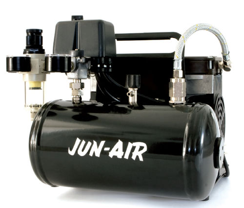 Compressor de pistão oscilante - i40 - JUN-AIR - de ar / com motor elétrico / portátil
