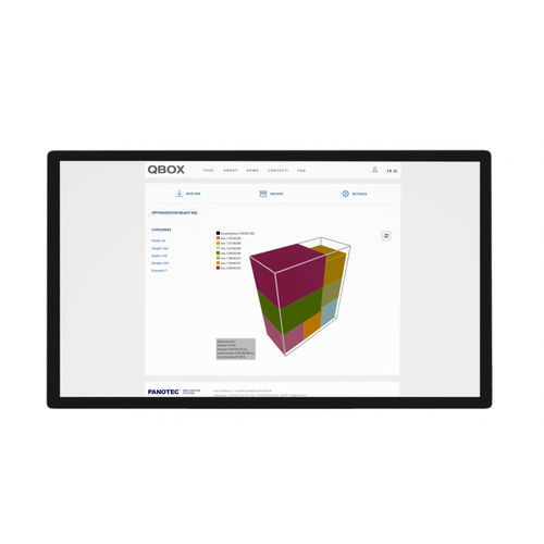 Software de gestão de encomendas - QBOX - Panotec - de análise de medições dimensionais / de otimização / de posicionamento