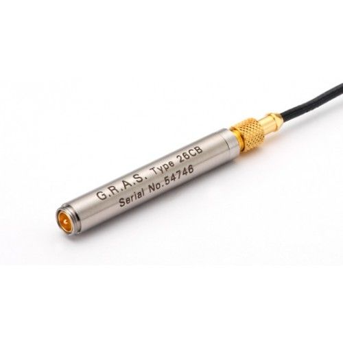 Pré-amplificador eletrônico - 26CB - G.R.A.S. Sound & Vibration - para microfone 1/4"