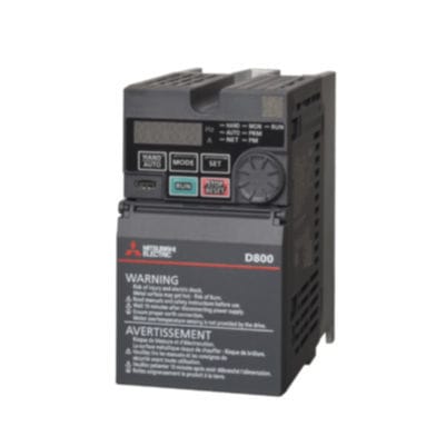 Variador de velocidade de embutir - FR-D820 - MITSUBISHI Automation - industrial / para motor assíncrono / de ventilador