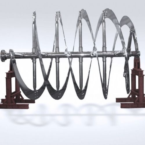 Hélice de 3 pás - Zucchetti Srl - de 4 pás / de 2 pás / tipo ribbon helicoidal