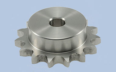Roda dentada de dentes retos - Wippermann jr. - com cubo / em aço inoxidável