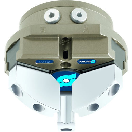 Garra de preensão pneumática - JGZ - SCHUNK SE & Co. KG - concêntrica / de 3 dedos / para sistema de manuseio