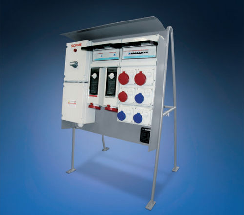 Quadro elétrico para canteiro de obras - MEGA series - SCAME PARRE S.p.A. - equipado / de montagem vertical / em material plástico
