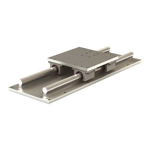 Guia linear com patim - LRPS  - PBC Linear - em alumínio / em aço / de precisão
