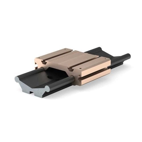 Guia linear com patim - D series  - PBC Linear - 75 mm / larga / metálica