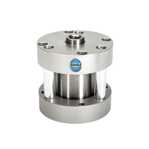 Cilindro pneumático - Flat-1® - Bimba - de pistão / de dupla ação / em aço inoxidável