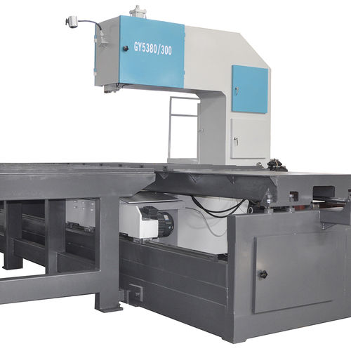 Serra de fita - GY5380-300 - Zhejiang Weiye Sawing Machine Co., Ltd - de corte / esquadrejadeira / vertical