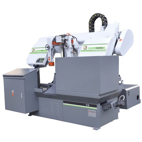 Serra de fita - S36 - Zhejiang Weiye Sawing Machine Co., Ltd - horizontal / para metais / automática