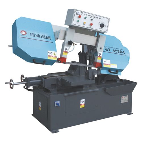 Serra de fita - GY4028-I - Zhejiang Weiye Sawing Machine Co., Ltd - horizontal / para metais / para aço