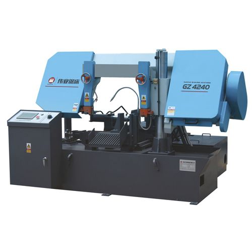 Serra de fita - GZ4240 - Zhejiang Weiye Sawing Machine Co., Ltd - horizontal / para tubos / totalmente automática