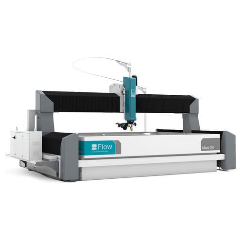 Sistema de corte com jato de água abrasivo - Mach 500 series - Flow Europe GmbH - Flow Waterjet Europe - com jato de água pura / com jato de água 3D / para metais