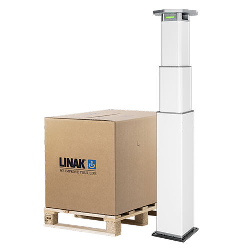 Coluna de elevação elétrica industrial - ELEVATE™ Kit - LINAK - para robô