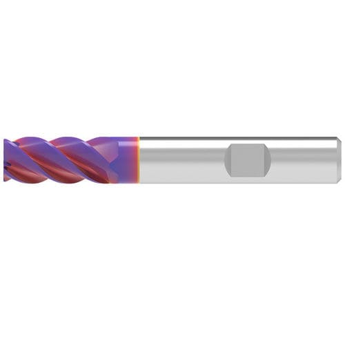 Fresa para titânio - MonsterMill TCR - CERATIZIT CUTTING TOOLS - inteiriça / revestida / para liga de titânio
