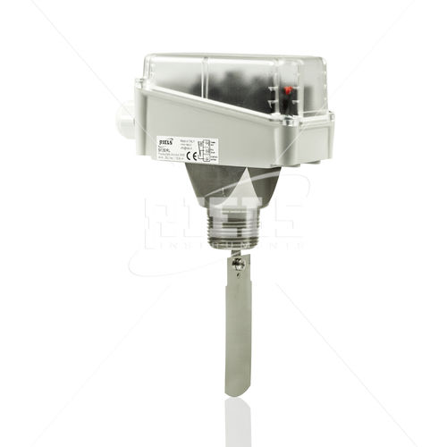 Controlador de fluxo mecânico - RIV110 - Riels Instruments - tipo palheta / para líquidos / vertical
