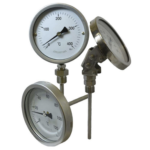 Termômetro bimetálico - RIC100 - Riels Instruments - com mostrador analógico / IP65 / ATEX