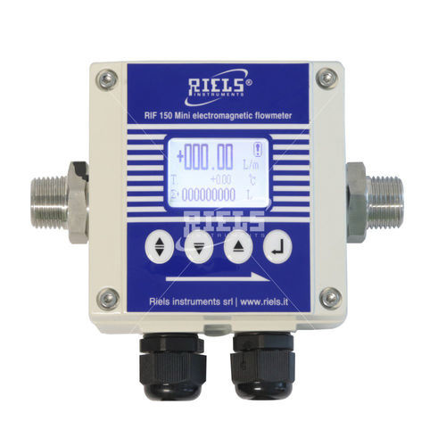 Medidor de vazão eletromagnético - RIF150  - Riels Instruments - volumétrico / para água / para líquido condutor