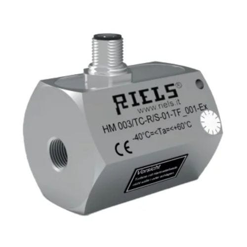 Medidor de vazão de turbina - HM-TCR - Riels Instruments - volumétrico / para líquidos / em linha