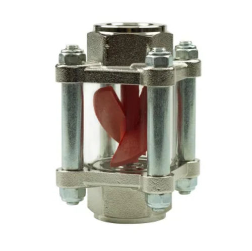 Indicador de fluxo - RIV900 series  - Riels Instruments - de hélice / em vidro / para a indústria alimentícia