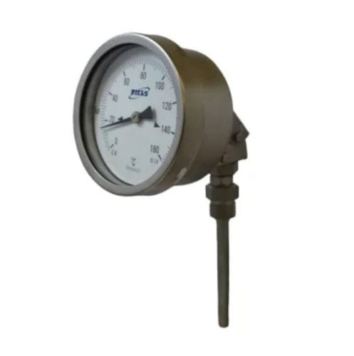 Termômetro com mostrador analógico - RIC200 - Riels Instruments - ATEX / de inserção / industrial