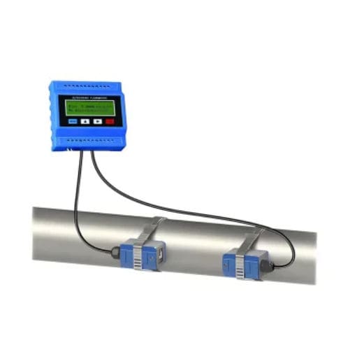 Medidor de vazão ultrassônico - RIF600S - Riels Instruments - volumétrico / para líquidos / clamp-on