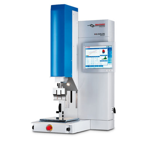 Máquina estacionária de solda por ultrassom - HiQ Series - Herrmann Ultraschall - automática / para plástico / pneumática