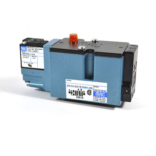 Válvula direcional pneumática spool - 82 series - MAC Valves - acionada por solenoide / de ação indireta / de 4/2 vias