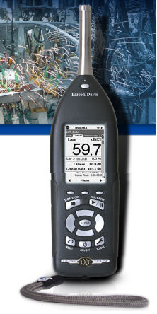 Sonômetro analisador - SoundTrack LxT® - Larson Davis - classe 2 / classe 1 / digital
