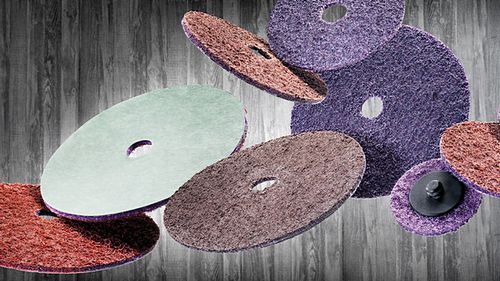 Disco abrasivo de óxido de alumínio - 6924 siamet HD - sia Abrasives - para acabamento / para rebarbagem / para metais