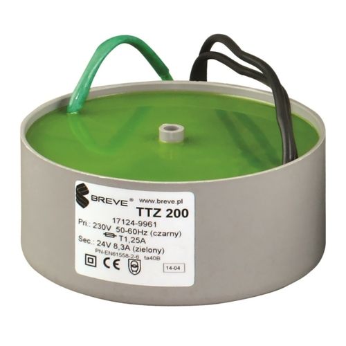 Transformador toroidal - TTZ EOR series  - BREVE-Tufvassons - de potência / encapsulado em resina epóxi / monofásico