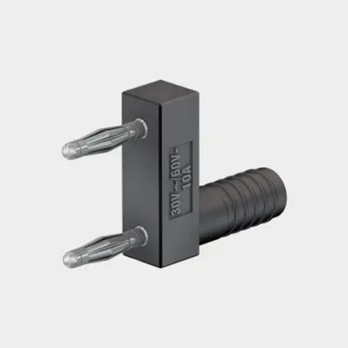 Tampão de ângulo reto - KS2-12L/1SA/N - Stäubli Electrical Connectors AG - macho / em latão / de alimentação elétrica