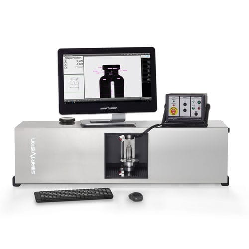 Máquina de medição de diâmetro - Smart_Projector_Quattro_Pro Pharma - SmartVision S.r.l. - de contorno / de geometria / de forma