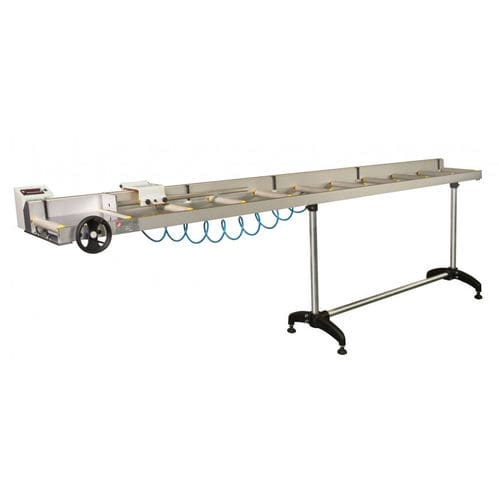 Transportador de rolos - TMDG series - TRONZADORAS MG - horizontal / de alimentação / manual