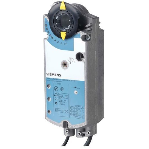 Atuador de damper manual - GGA126.1E/10 - Siemens Building Technology HVAC Products - rotativo / IP54 / CC
