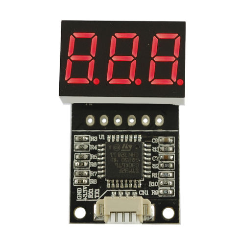 Display de LED - LDT-M3606RI-01UR - LUMEX - de 3 dígitos / de 7 segmentos / industrial