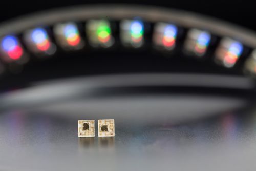 LED RVB - SMD-LX0707RGB-TR - LUMEX - retangular / SMD / SMT