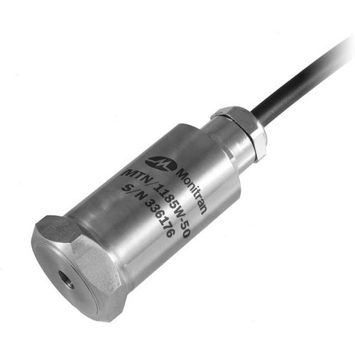 Sensor de velocidade de vibração piezoelétrico - MTN/1185W  - Monitran