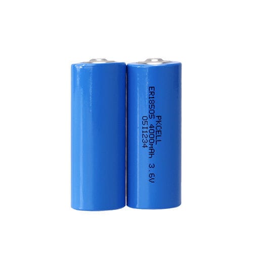 Bateria de lítio-cloreto de tionila - ER18505 - Shenzhen PKCELL Battery Co. Ltd - cilíndrica / 3 V / industrial