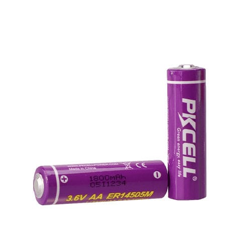 Bateria de lítio-cloreto de tionila - ER14505M - Shenzhen PKCELL Battery Co. Ltd - tipo AA / 3 V