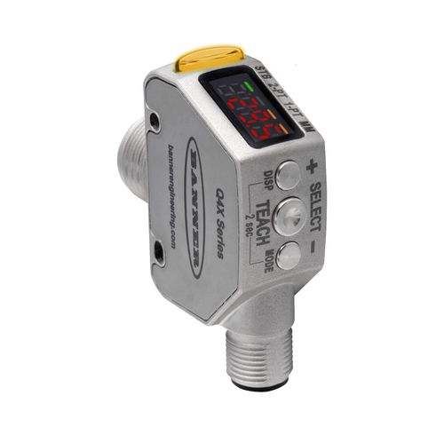 Sensor de distância a laser - Q4X SERIES - BANNER ENGINEERING CORP. - analógico / digital / IP67