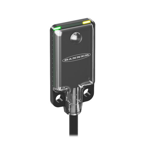 Sensor fotoelétrico tipo barreira - VS2 SERIES - BANNER ENGINEERING CORP. - luz vermelha / miniatura / IP67