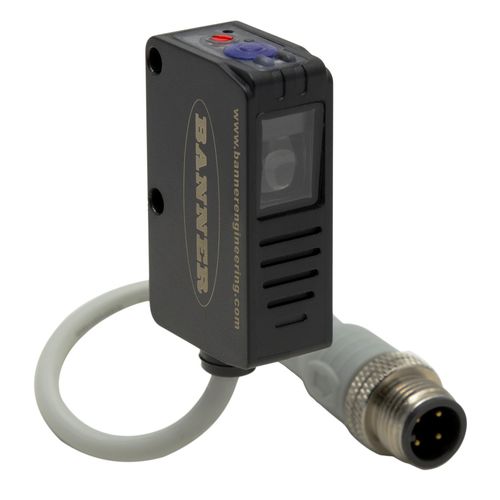 Detector de contraste difuso - Q26 SERIES LUMINESCENCE SENSOR - BANNER ENGINEERING CORP. - retangular / compacto / endurecido