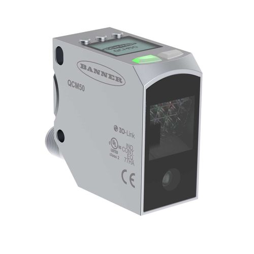 Sensor de cor luminescência - QCM50 series  - BANNER ENGINEERING CORP. - fotoelétrico / retangular / com LED