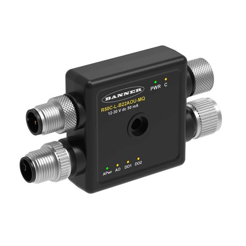 Controlador de motor CC - R50C  - BANNER ENGINEERING CORP. - com saída analógica / E/S / compacto