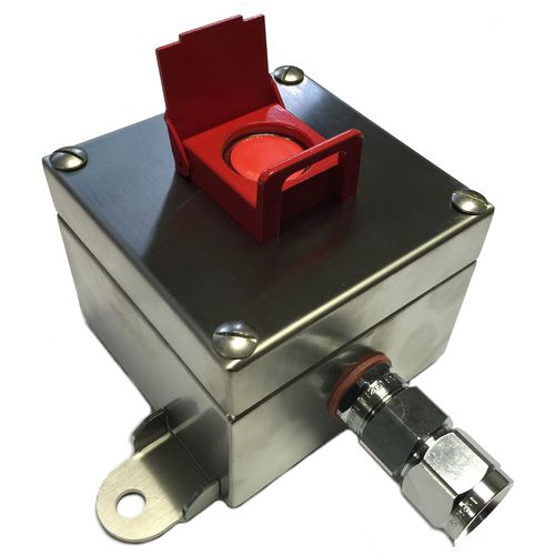 Acionador manual botão cogumelo - UCS(F) series - KROMA MEC SRL - de alarme de incêndio / ATEX