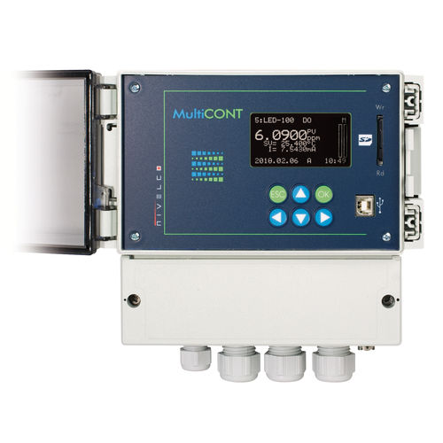 Indicador-controlador de processo - MultiCONT - NIVELCO Process Control Co. - com display LED / com display LCD / programável
