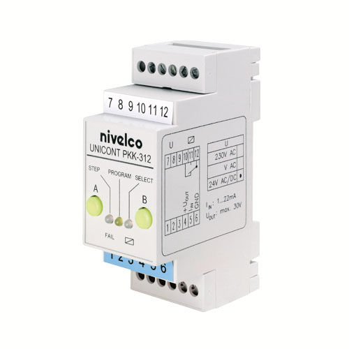 Amplificador para transdutor - UNICONT PKK - NIVELCO Process Control Co. - de sinal / de comutação / programável