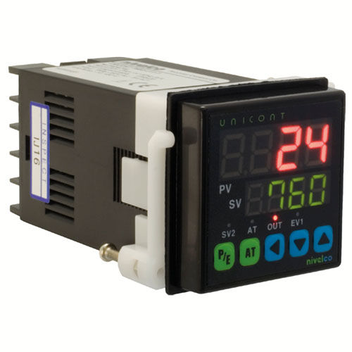 Indicador-controlador de temperatura - UNICONT PMG-400 - NIVELCO Process Control Co. - com display LED / de 4 dígitos / para montagem em painel
