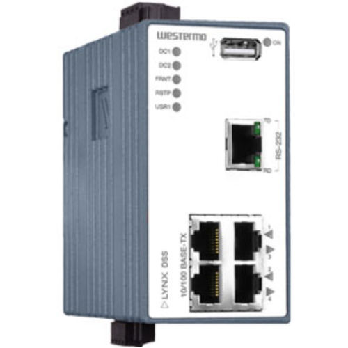 Switch de rede gerenciável - L205-S1 - Westermo - 5 portas / de nível 3 / para trilho DIN